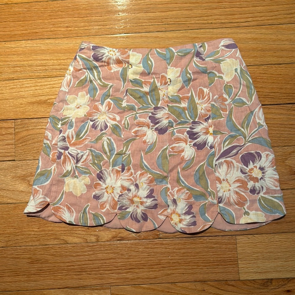 Urban Outfitters Pink A-Line Mini Skirt